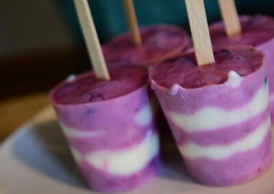 Monthly Meal Monday | Blueberry-Lemon Popsicles